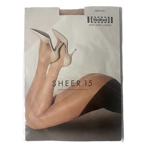 Wolford NEW Sheer 15 Gobi